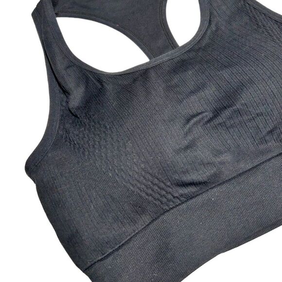 New Balance Black Sports Bra - Picture 7 of 7